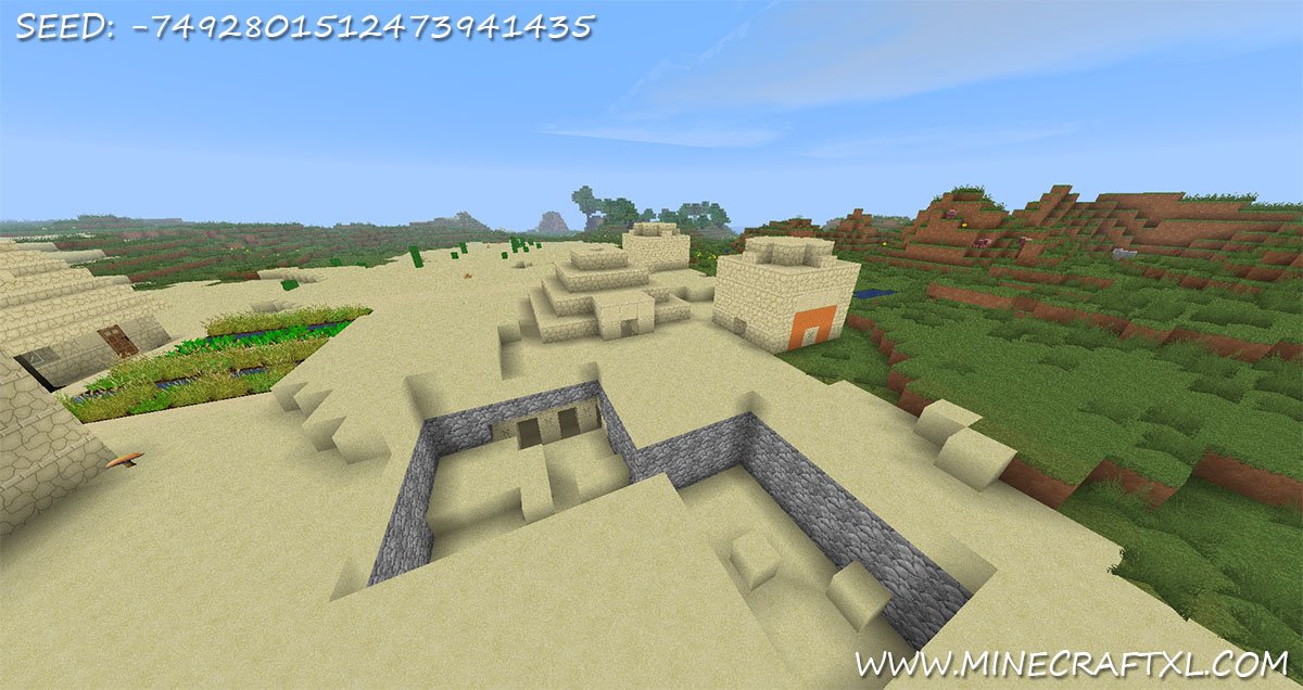 Minecraft Desert Village Seed Minecraftxl