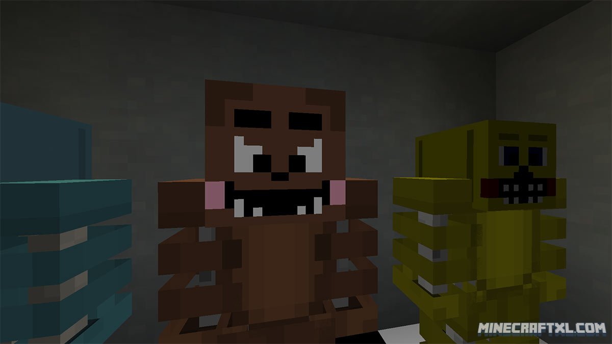 Five Nights at Freddy's 2 Map Download for Minecraft 1.8