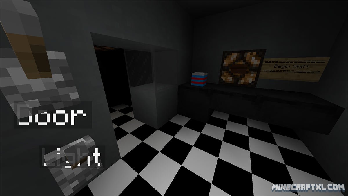 fnaf 1 map minecraft