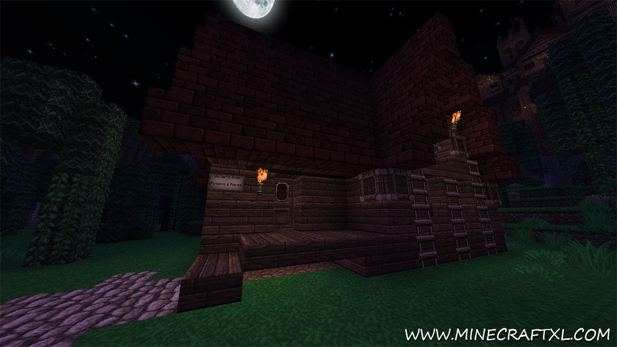 Herobrine's Mansion Adventure Map Download for Minecraft 1 