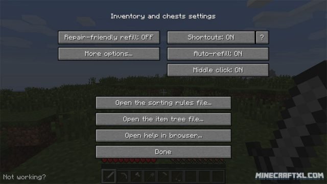 Inventory Tweaks Mod