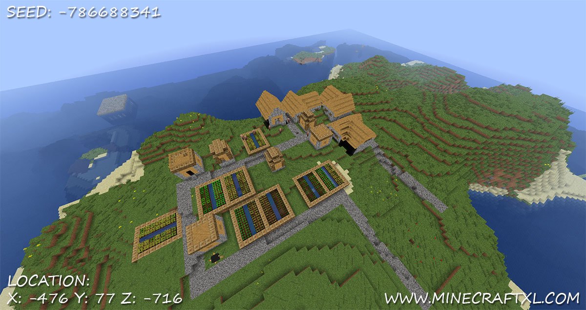 Minecraft Island Village Seed Minecraftxl