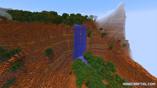 Lost Valley of the Fifteen Waterfalls Map