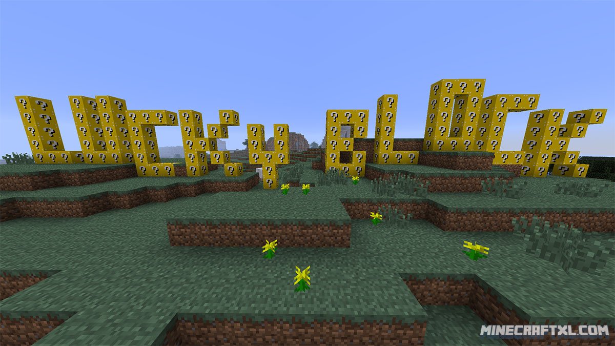 Lucky Block Mod for Minecraft