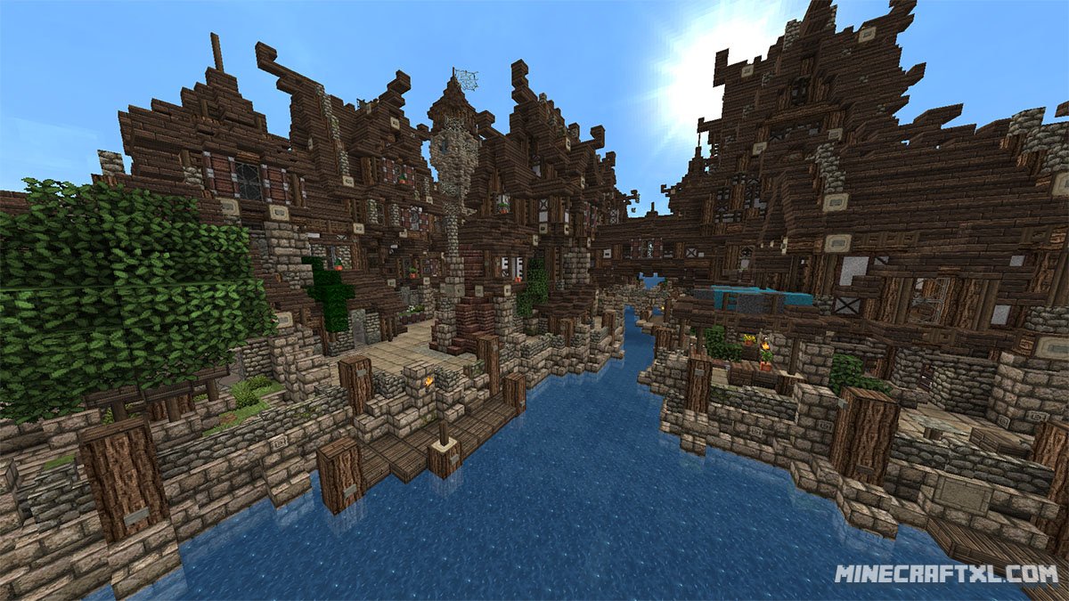 Medieval Village Map Download For Minecraft 1 7 1 6