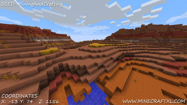 Savannah Plateau and Mesa seed for Minecraft