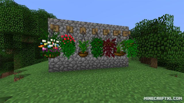 Plant Mega Pack Mod for Minecraft