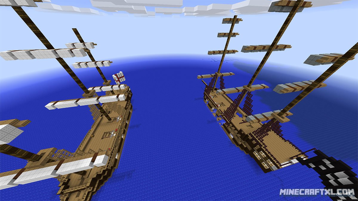 SUPER Pirate Battle Royale PvP Map Download for Minecraft SUPER Pirate Battle Royale PvP Map Download for Minecraft