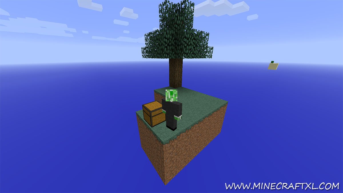 SkyBlock Survival Map.