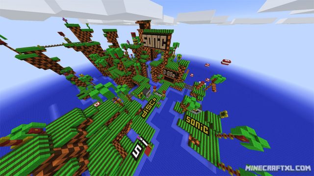 Sonic the Hedgehog Minecraft Map