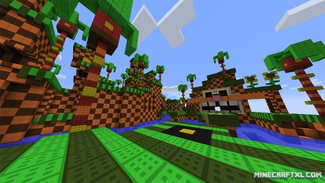 Sonic the Hedgehog Minecraft Map