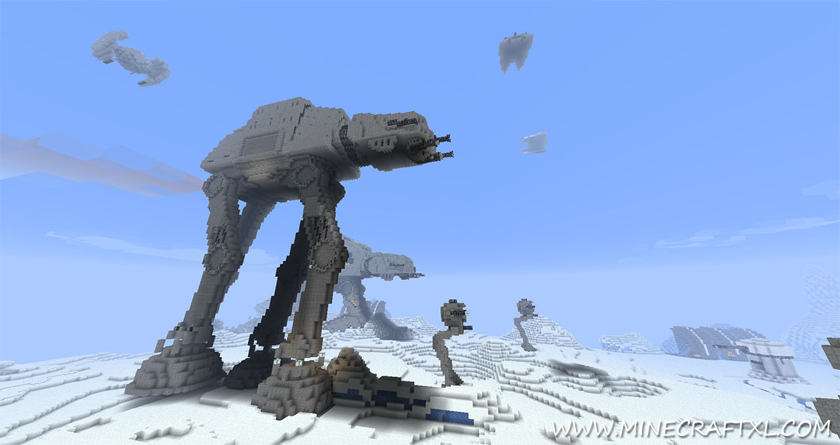 minecraft star wars map