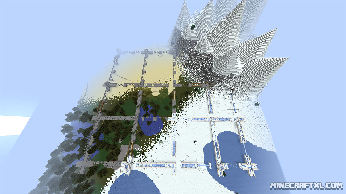 Temple Run 3 Minecraft Map