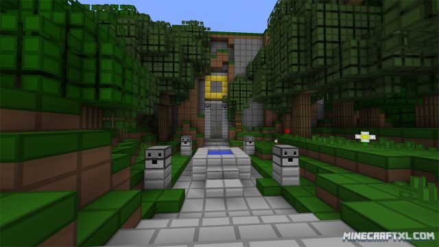 The Temple of Notch Minecraft Map