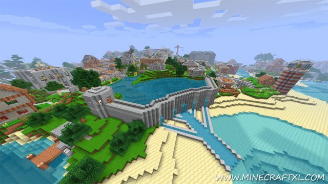 Vertoak City Map for Minecraft Vertoak City Map for Minecraft