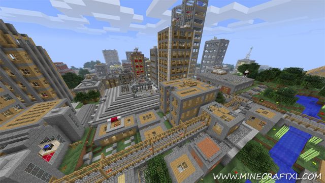 Vertoak City Map for Minecraft