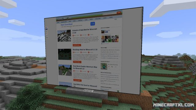 Web Displays Mod