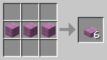 Crafting Purpur Slab