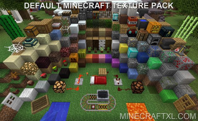 Default Minecraft Texture Pack