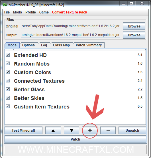 Minecraft MCPatcher guide