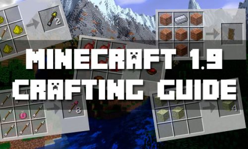 Minecraft 1.9 Crafting Guide