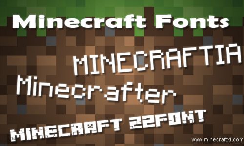 Minecraft Fonts Download