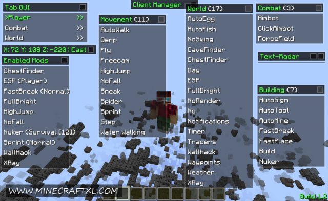 Nodus Hacked Client for Minecraft
